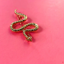 Load image into Gallery viewer, Gold Snake Hair Clip
