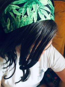 Cannabis Leaf Wire Headband
