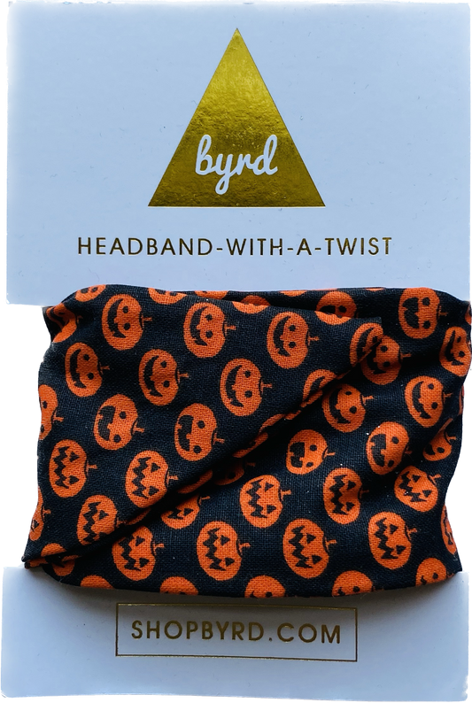 Jack-O-Lantern Wire Headband